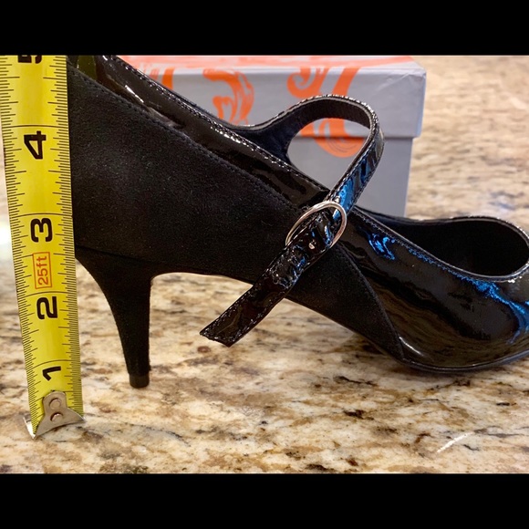 Never Worn Black Heels: $110 Retail - Picture 5 of 8